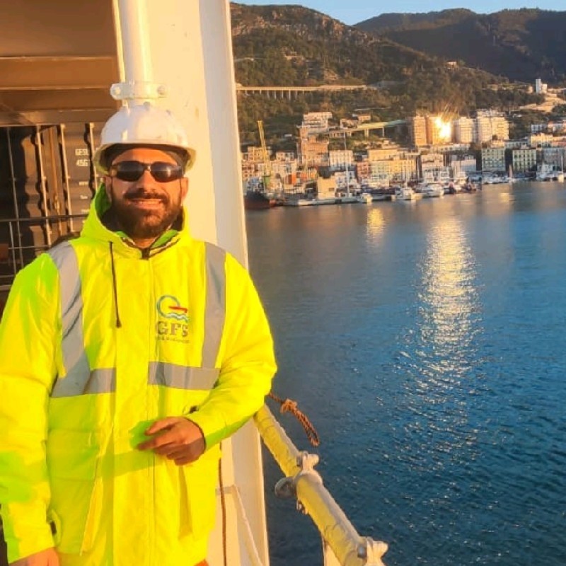 Mahmoud Awad Abdelrahman seafarer Fitter Container Ship